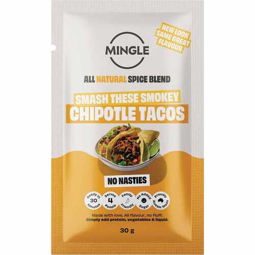 Natural Seasoning Blend - Mild Chipotle Taco (12x30g)