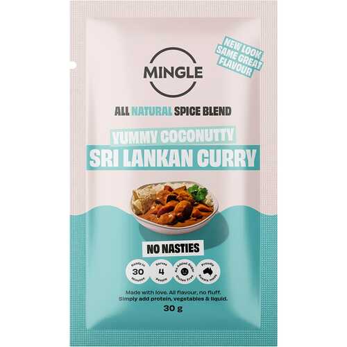 Natural Seasoning Blend - Sri Lankan Curry (12x30g)