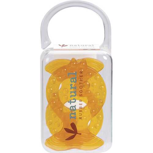 Natural Rubber Teether (Fish) TWIN PACK