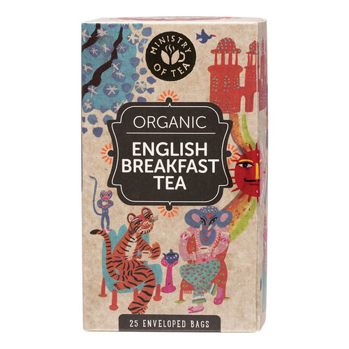 Organic English Breakfast Tea Bags x25