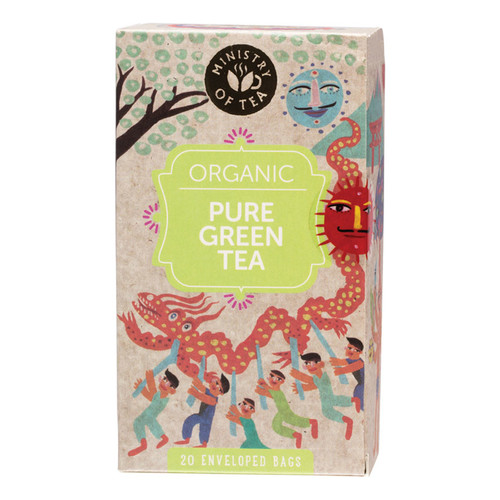 Organic Pure Green Tea Bags x20
