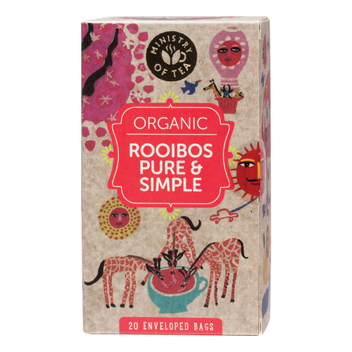 Organic Rooibos Pure & Simple Tea Bags x20
