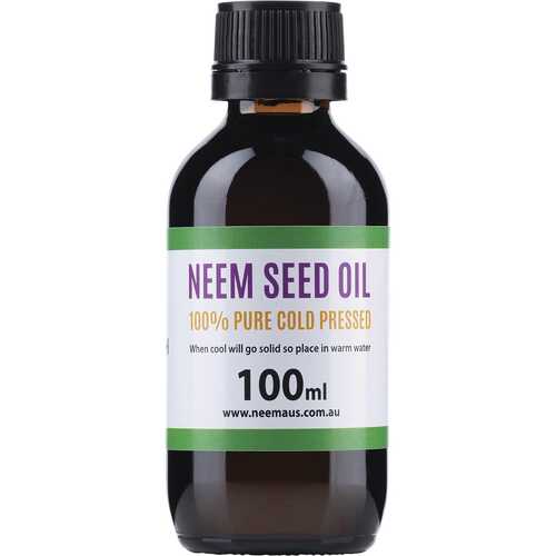 Pure Cold Pressed Neem Seed Oil 100ml