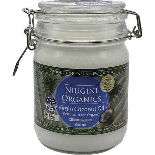 Organic Virgin Coconut Oil 650ml