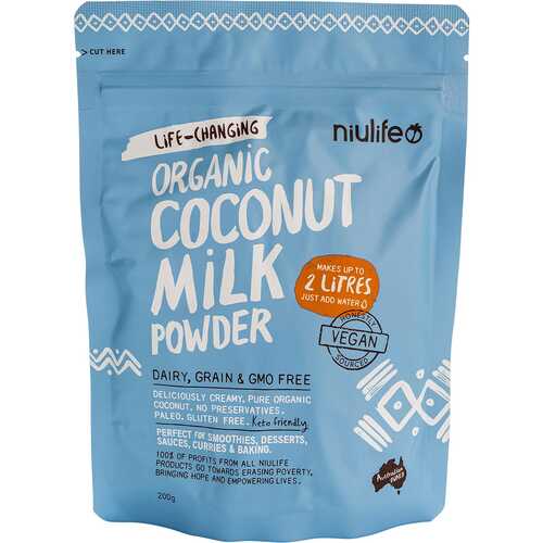 Organic Coconut Milk Powder 200g