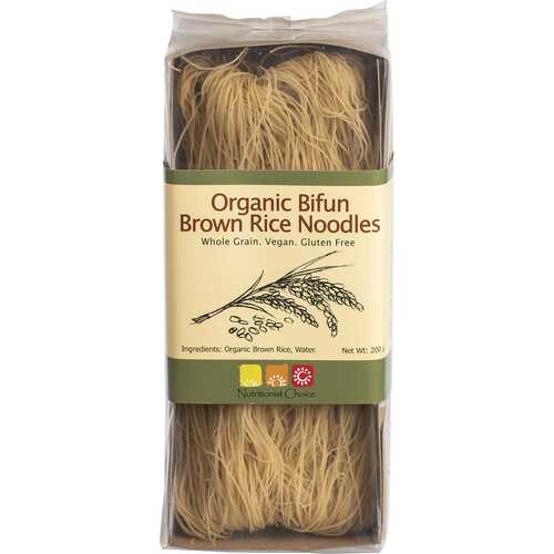 Organic Bifun Brown Rice Noodles 200g