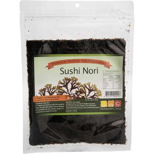 Sushi Nori (10 Sheets) 25g