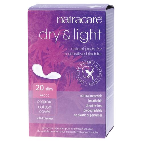 Dry & Light Natural Incontinence Pads 20 Pk