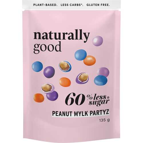 Peanut Mylk Partyz - 60% Less Sugar (6x135g)