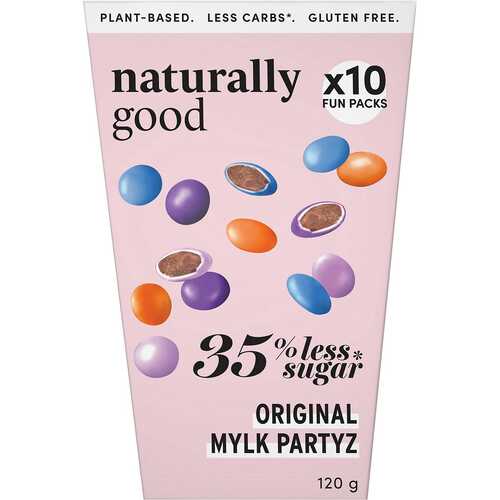 Original Mylk Partyz - 35% Less Sugar (Fun Packs) x10
