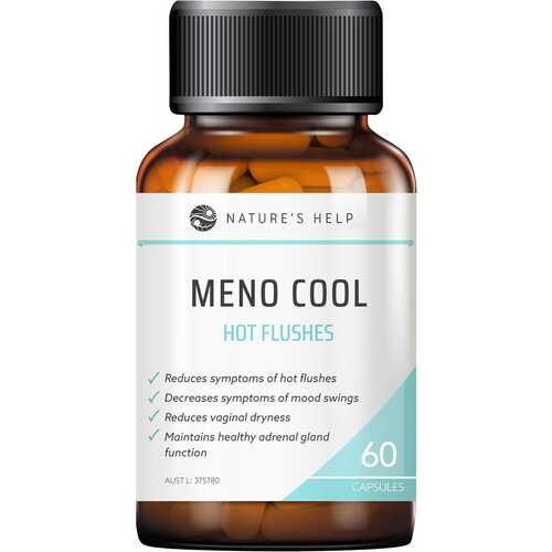 Meno Cool - Hot Flushes Relief Capsules x60