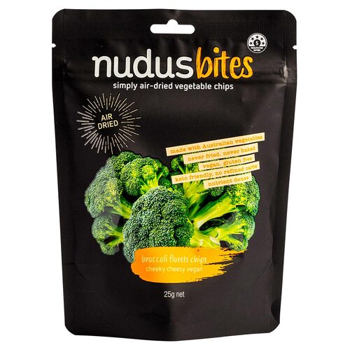 Broccoli Vegan Cheesy Chips (8x25g)