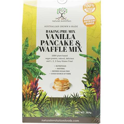 Vanilla Pancake & Waffle Mix 389g