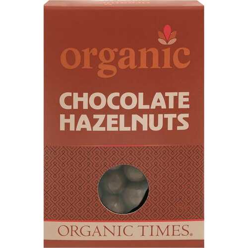 Organic Milk Chocolate Hazelnuts 150g