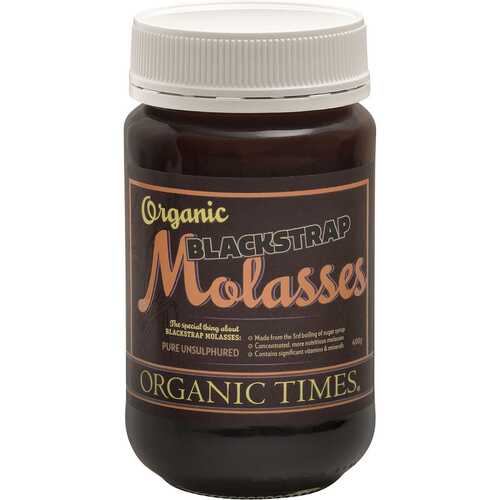Organic Blackstrap Molasses 490g