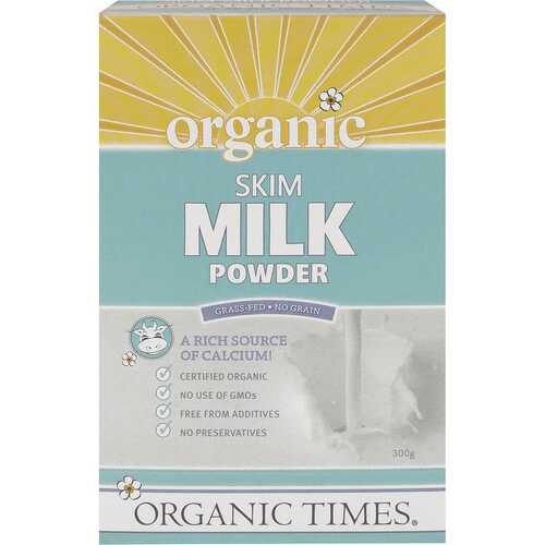 Organic Skim Milk Powder 300g