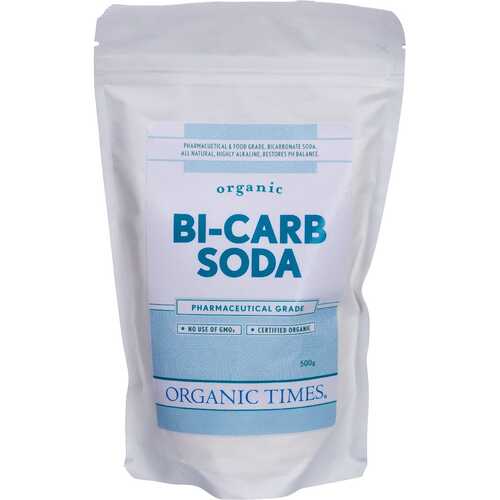 Organic Bi-Carb Soda - Pharmaceutical Grade 500g