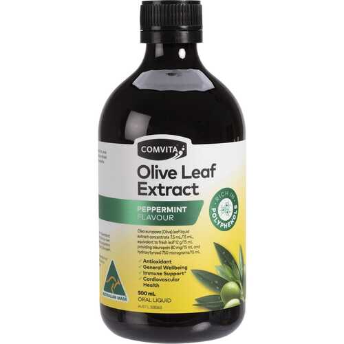 Olive Leaf Extract - Peppermint 500ml