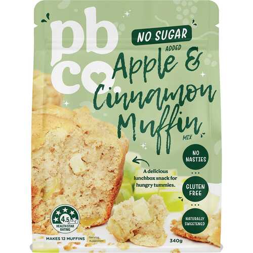 Low Carb Apple Cinnamon Muffin Mix 340g