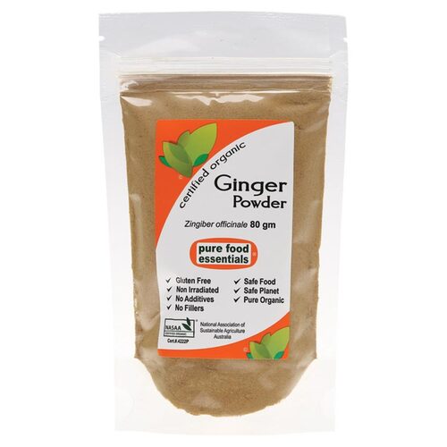 Organic Ginger Powder 80g