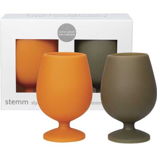 Unbreakable Silicone Wine Glasses - Chepstow (2x250ml)