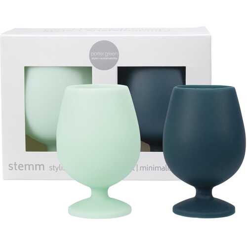 Unbreakable Silicone Wine Glasses - Adrossan (2x250ml)