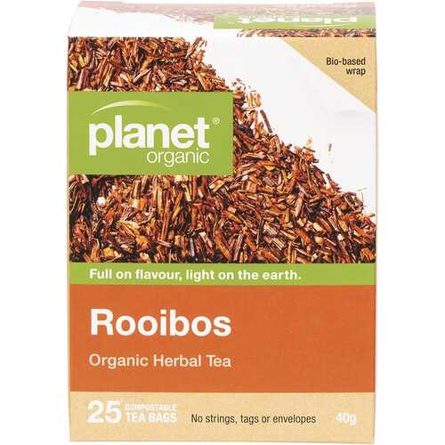 Organic Herbal Tea Bags - Rooibos x25 