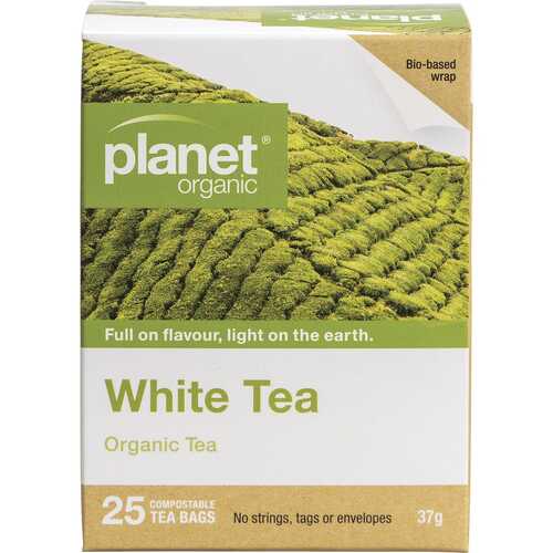 Organic Tea Bags - White Tea x25