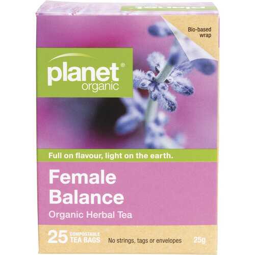 Organic Herbal Tea Bags - Female Balance x25