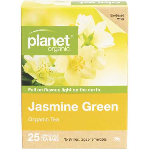 Organic Tea Bags - Jasmine Green x25