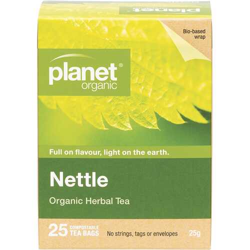 Organic Herbal Tea Bags - Nettle x25