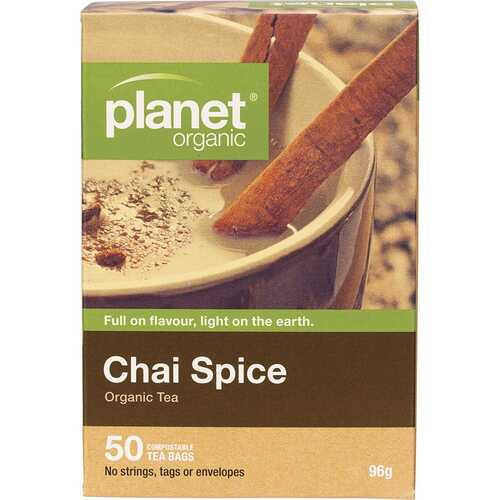 Organic Tea Bags - Chai Spice x50