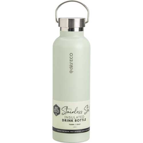 Insulated Stainless Steel Bottle - Sage 750ml