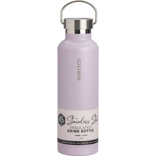 Insulated Stainless Steel Bottle - Lilac 750ml