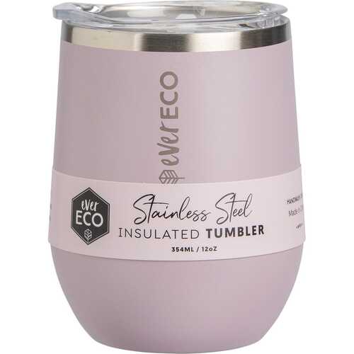 Insulated Stainless Steel Tumbler - Purple 354ml