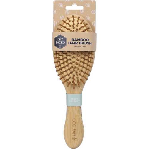 Medium Oval Bamboo Hair Brush
