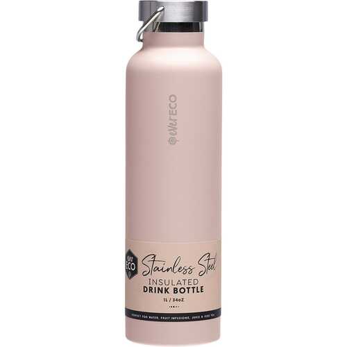 Insulated Stainless Steel Bottle - Rose 1L