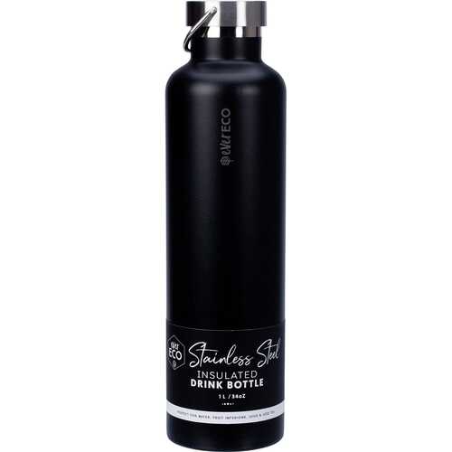 Insulated Stainless Steel Bottle - Onyx 1L