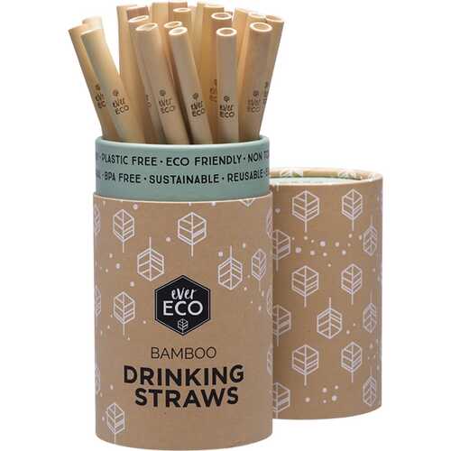 Reusable Bamboo Drinking Straws (Value Pack) x30