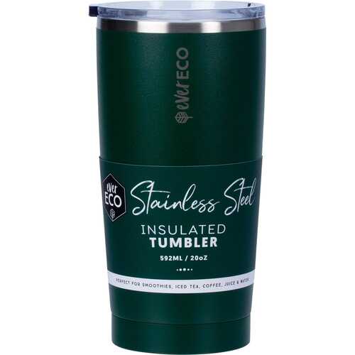Insulated Stainless Steel Tumbler - Forest 592ml
