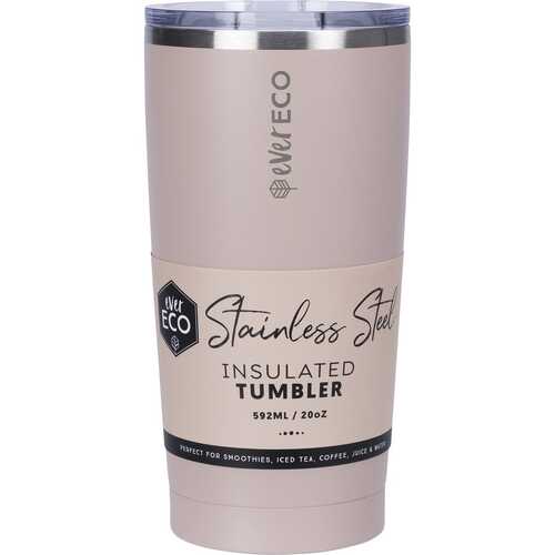 Insulated Stainless Steel Tumbler - Rose 592ml
