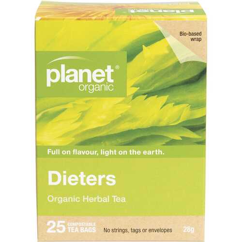 Organic Herbal Tea Bags - Dieters x25