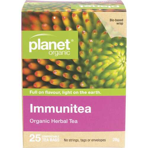 Organic Herbal Tea Bags - Immunitea x25