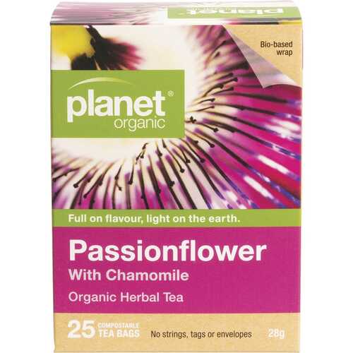Organic Herbal Tea Bags - Passionflower x25