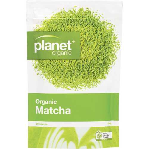 Organic Japanese Matcha Green Tea Powder 100g