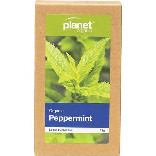 Organic Loose Leaf Peppermint Tea 35g