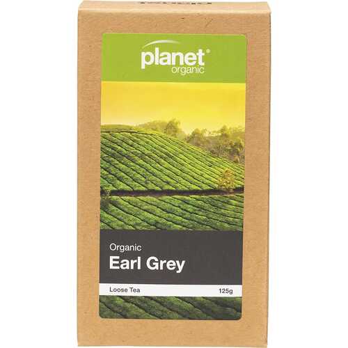 Organic Loose Leaf Earl Grey Tea 125g