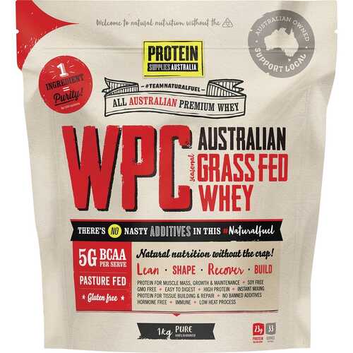 WPC Grass Fed Whey - Pure 1kg