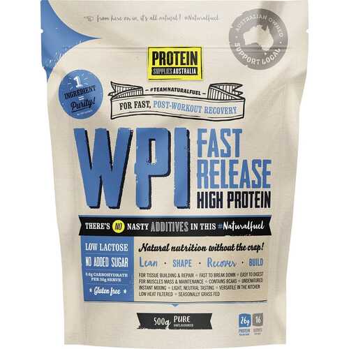 WPI Fast Release Protein - Pure 500g
