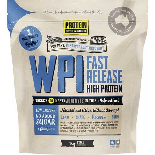 WPI Fast Release Protein - Pure 1kg